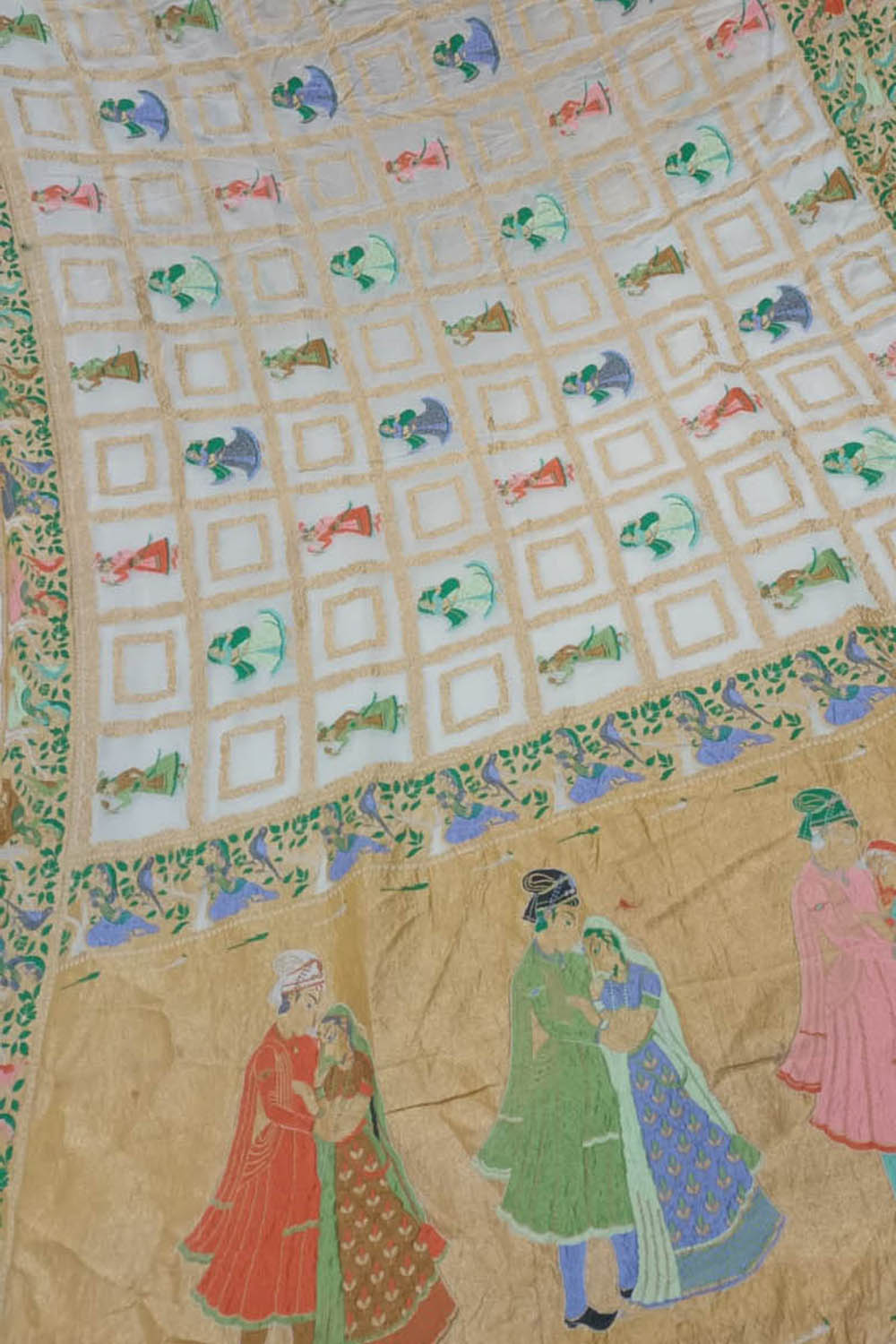 Dazzling Dyeable Banarasi Handloom Pure Tussar Georgette Saree - Luxurion World