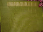 Yellow Handloom Banarasi Pure Kora Silk Saree - Luxurion World