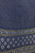Grey Bandhani Pure Gajji Silk Saree - Luxurion World