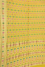 Stunning Yellow Banarasi Bandhani Georgette Saree: A Timeless Classic - Luxurion World