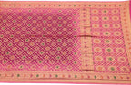 Elegant Pink Banarasi Bandhani Georgette Saree: A Timeless Classic - Luxurion World