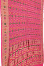 Elegant Pink Banarasi Bandhani Meenakari Georgette Saree - Luxurion World