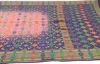Elegant Pink and Purple Banarasi Bandhani Meenakari Saree - Luxurion World