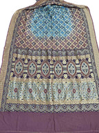 Multicolor Banarasi Bandhani Pure Georgette Saree - Luxurion World