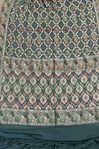 Grey Banarasi Bandhani Pure Georgette Saree - Luxurion World