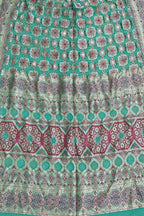 Blue Banarasi Bandhani Pure Georgette Saree - Luxurion World