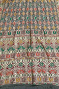 Grey Banarasi Bandhani Pure Georgette Saree - Luxurion World