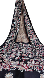 Pastel Hand Batik Bishnupuri Silk Saree - Luxurion World