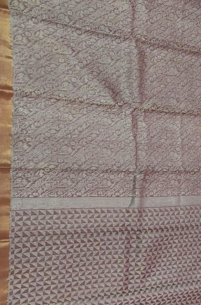 Pastel Handloom Bhagalpur Pure Tussar Silk Saree - Luxurion World