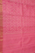 Pink Handloom Bhagalpur Pure Tussar Silk Saree - Luxurion World