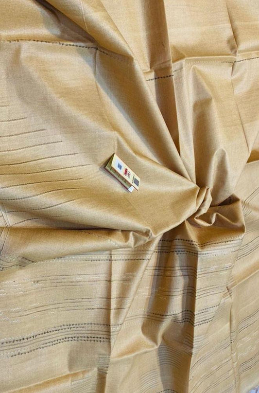 Pastel Handloom Bhagalpur Tussar Silk Saree - Luxurion World