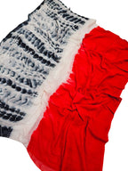 Multicolor Bhagalpur Mul Mul Cotton Shibori Design Saree - Luxurion World