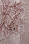 Pink Chanderi Handloom Plain Tissue Silk Saree - Luxurion World