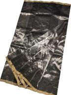 Elegant Black Chanderi Handloom Pure Tissue Saree - Luxurion World