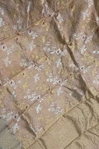 Pastel Chanderi Handloom Pure Silk Saree - Luxurion World