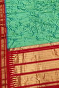 Green Ilkal Handloom Pure Silk Saree - Luxurion World