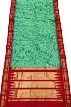 Green Ilkal Handloom Pure Silk Saree - Luxurion World