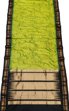 Green Ilkal Handloom Pure Silk Saree - Luxurion World