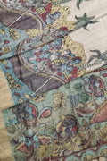 Exquisite Multicolor Kalamkari Hand Painted Tussar Silk Saree - Luxurion World
