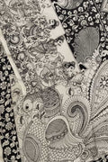 Elegant and Timeless: Hand Painted Chennur Silk Saree - Luxurion World