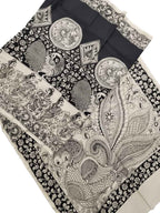 Elegant and Timeless: Hand Painted Chennur Silk Saree - Luxurion World