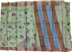 Green Kalamkari Hand Painted Pure Tussar Silk Saree - Luxurion World