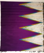 Handloom Silk Saree: Purple Kanjeevaram Pure Silk - Professional Quality - Luxurion World