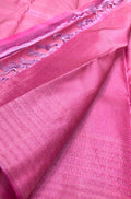 Pink Handloom Kanjeevaram Pure Silk Saree - Luxurion World