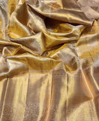 Shop the Latest Pastel Kanjeevaram Handloom Pure Silk Sarees Online - Luxurion World