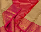 Pastel Kanjeevaram Handloom Pure Silk Saree - Luxurion World
