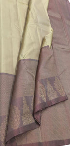 Pastel Kanjeevaram Handloom Pure Silk Saree - Luxurion World
