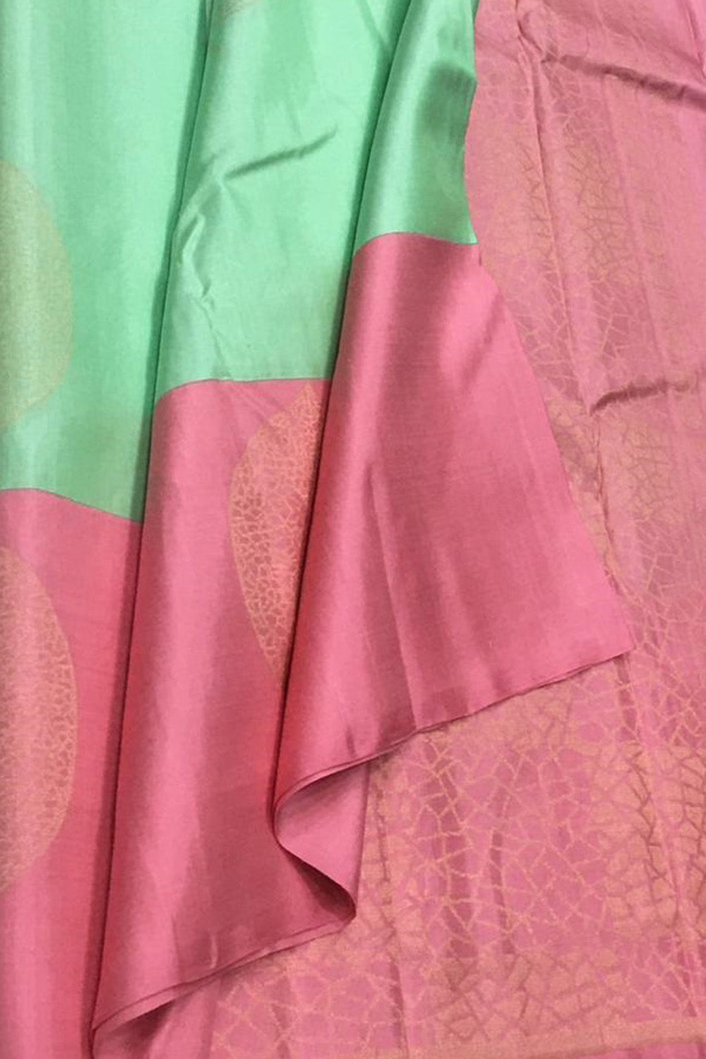 Blue Kanjeevaram Handloom Pure Silk Saree - Luxurion World