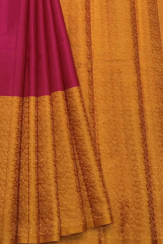 Exquisite Pink Kanjeevaram Handloom Pure Silk Saree: Timeless Elegance - Luxurion World