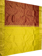 Red Handloom Kanjeevaram Pure Silk Saree - Luxurion World
