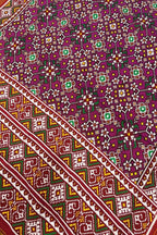 Exquisite Multicolor Patan Patola Handloom Double Ikat Pure Silk Saree - Luxurion World