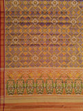 Purple Patola Handloom Pure Tissue Silk Saree - Luxurion World