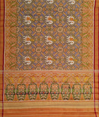 Purple Patola Handloom Pure Tissue Silk Saree - Luxurion World