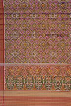 Vibrant Multicolor Patola Handloom Pure Tissue Silk Saree - Luxurion World