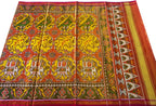 Vibrant Multicolor Patola Handloom Silk Ikat Saree - Luxurion World