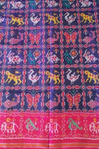 Blue Silk Patan Patola Handloom Saree: Pure Elegance in 50 Characters - Luxurion World