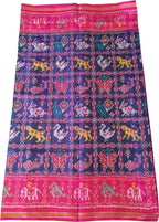 Blue Silk Patan Patola Handloom Saree: Pure Elegance in 50 Characters - Luxurion World