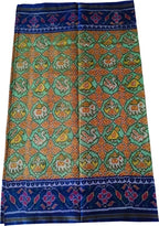 Exquisite Multicolor Semi Patan Patola Handloom Pure Silk Saree - Luxurion World