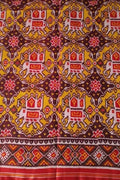 Exquisite Multicolor Semi Patan Patola Handloom Pure Silk Saree - Luxurion World