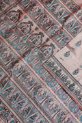 Pastel Baluchari Handloom Pure Silk Saree - Luxurion World