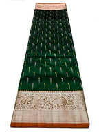 Green Handloom Venkatgiri Pure Silk Saree - Luxurion World