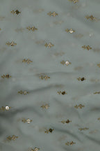 Blue Trendy Georgette Fabric ( 1 Mtr ) - Luxurion World