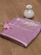 Purple Plain Soft Tissue Katan Silk Fabric ( 1 mtr) - Luxurion World