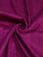 Purple Plain Pure Raw Silk Fabric ( 1 Mtr ) - Luxurion World
