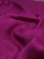 Purple Plain Pure Raw Silk Fabric ( 1 Mtr ) - Luxurion World