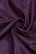 Purple Plain Pure Silk Fabric ( 2.5 Mtr ) - Luxurion World